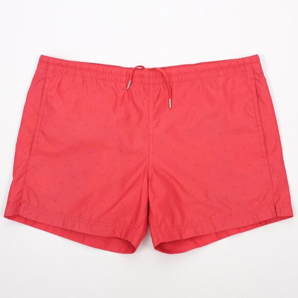 Louis Vuitton XS swim trunks shorts red LV monogram drawstring pockets - Picture 1 of 13